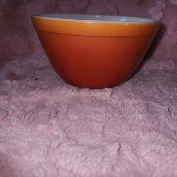 Pyrex vintage flame glow orange ombre glow bowls - Picture 2 of 4